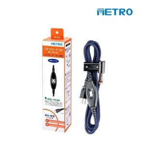 画像: [在庫あり] メトロ電気工業 BC-2PL(A) こたつコード 丸打ちコード 3ｍ ２ピンタイプ 交換用 電源スイッチ ☆