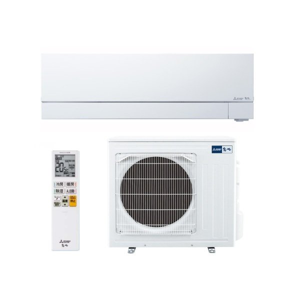 画像1: 三菱 MSZ-FZV4026S(W) エアコン 14畳 ルームエアコン FZシリーズ 単相200V/20A 14畳程度 ピュアホワイト (MSZ-FZV4025S-Wの後継品) ♪♭ (1)