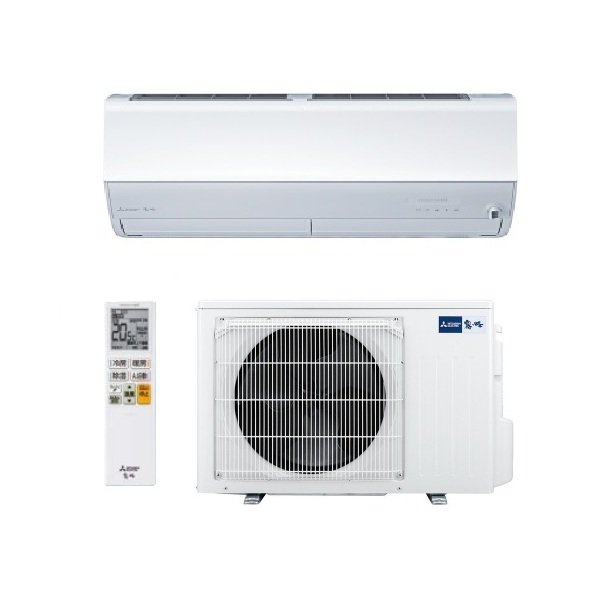 画像1: 三菱 MSZ-ZXV2826(W) エアコン 10畳 ルームエアコン Zシリーズ 単相100V/20A 10畳程度 ピュアホワイト (MSZ-ZXV2825-Wの後継品) ♪♭ (1)