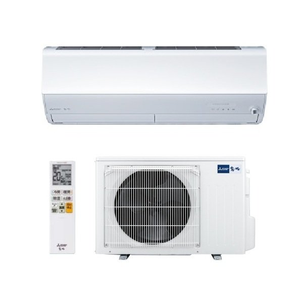画像1: 三菱 MSZ-ZXV3626S(W) エアコン 12畳 ルームエアコン Zシリーズ 単相200V/15A 12畳程度 ピュアホワイト (MSZ-ZXV3625S-Wの後継品) ♪♭ (1)