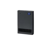 画像: ユアサプライムス YA-S1228SGM(H) 分解して洗えるセラミックヒーター グレー 全面7セグ表示 DCモーター マイコン人感 YUASA ℃℃