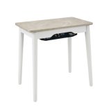 画像: ユアサプライムス ラテ530F(WMA) ちいさなこたつ 50×30cm 長方形 小さいコタツ 200W YUASA ホワイトマーブル ℃℃