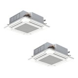 画像: 日立 RCI-GP80RSHPJ12 業務用エアコン てんかせ4方向 同時ツイン 省エネの達人 80型 3.0馬力 単相200V ♪