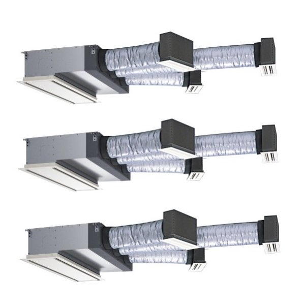 画像1: 日立 RCB-GP224RGHG5 業務用エアコン ビルトイン 同時トリプル 省エネの達人プレミアム 224型 8.0馬力 三相200V ♪ (1)