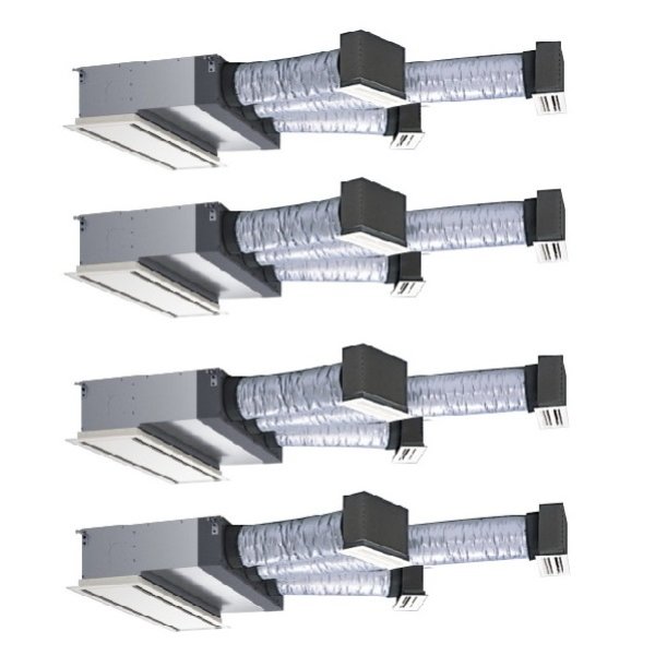 画像1: 日立 RCB-GP280RSHW5 業務用エアコン ビルトイン 同時フォー 省エネの達人 280型 10.0馬力 三相200V ♪ (1)