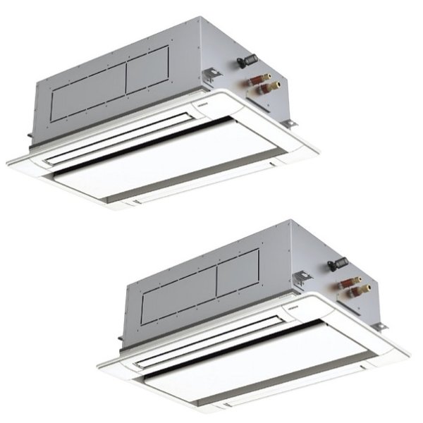 画像1: 日立 RCID-GP160RHNP5 業務用エアコン てんかせ2方向 同時ツイン 寒さ知らず 寒冷地用 160型 6.0馬力 三相200V ♪ (1)