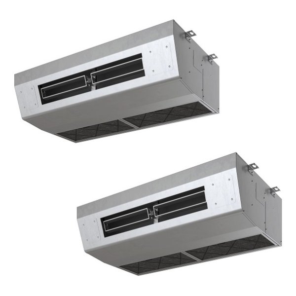 画像1: 日立 RPCK-GP160RHNP5 業務用エアコン 厨房用てんつり 同時ツイン 寒さ知らず 寒冷地用 160型 6.0馬力 三相200V ♪ (1)