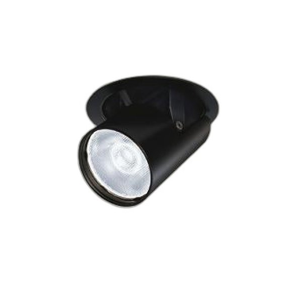 画像1: 大光電機(DAIKO) LZD-9137FBB4 ダウンライト 埋込穴φ100 調光(調光器別売) LED ユニバーサル ブラック 受注生産品[§] (1)