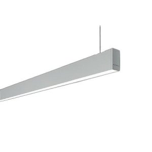 画像: 大光電機(DAIKO) LZY-93244WS ベースライト L1800タイプ 調光(調光器別売) 昼白色 LED 吊下げ形 下配光 シルバーアルマイト
