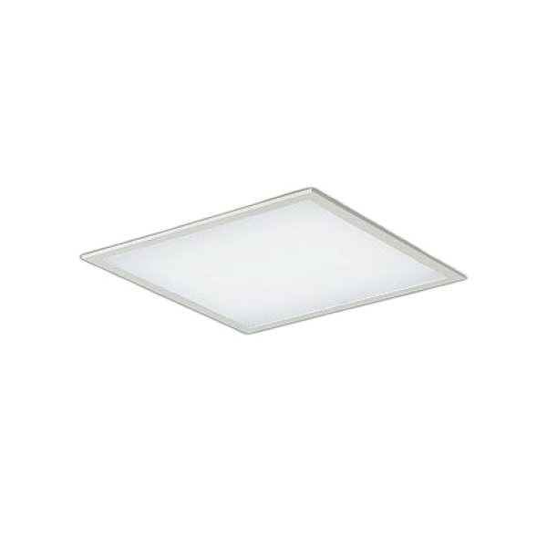 画像1: 大光電機(DAIKO) LZB-93721YW ベースライト □600タイプ 非調光 電源内臓 電球色 LED フラットパネル ホワイト (1)