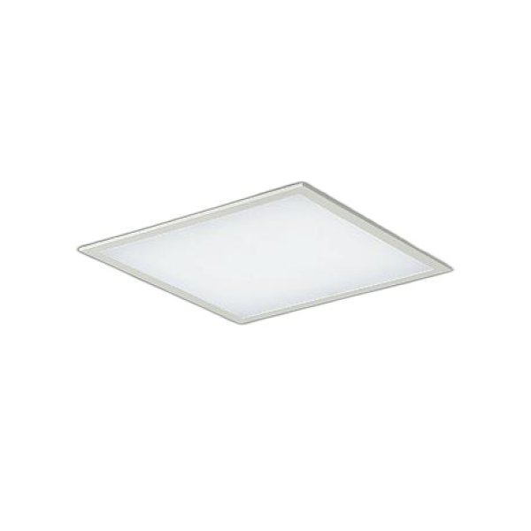 画像1: 大光電機(DAIKO) LZB-93722YW ベースライト □600タイプ 調光(調光器別売) 電源内臓 電球色 LED フラットパネル ホワイト (1)