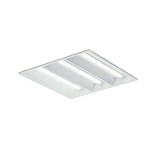 画像1: 大光電機(DAIKO) LZB-92734XW ベースライト □600タイプ 調光(調光器別売) 本体のみ ユニット別売 下面開放 ホワイト 受注生産品[§] (1)