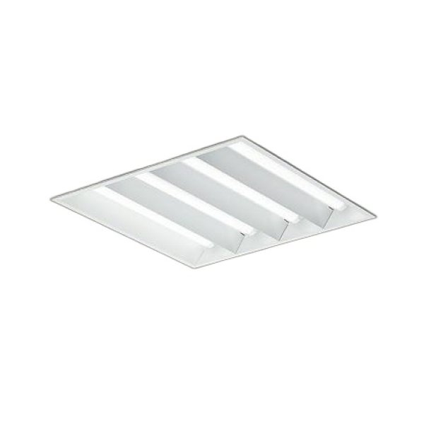 画像1: 大光電機(DAIKO) LZB-92738XW ベースライト □600タイプ 調光(調光器別売) 本体のみ ユニット別売 下面開放 ホワイト 受注生産品[§] (1)