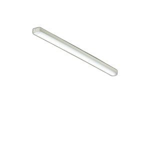 画像: 大光電機(DAIKO) LZB-92584XW ベースライト 幅70mm 本体のみ ユニット別売 ホワイト