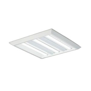 画像: 大光電機(DAIKO) LZB-92694XW ベースライト □600タイプ 調光(調光器別売) 本体のみ ユニット別売 下面開放 ホワイト