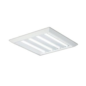 画像: 大光電機(DAIKO) LZB-92696XW ベースライト □600タイプ 調光(調光器別売) 本体のみ ユニット別売 下面開放 ホワイト