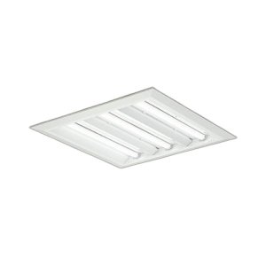 画像: 大光電機(DAIKO) LZB-92722XW ベースライト □600タイプ 調光(調光器別売) 本体のみ ユニット別売 下面開放 ホワイト