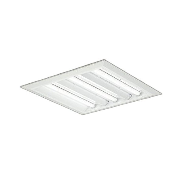 画像1: 大光電機(DAIKO) LZB-92722XW ベースライト □600タイプ 調光(調光器別売) 本体のみ ユニット別売 下面開放 ホワイト (1)