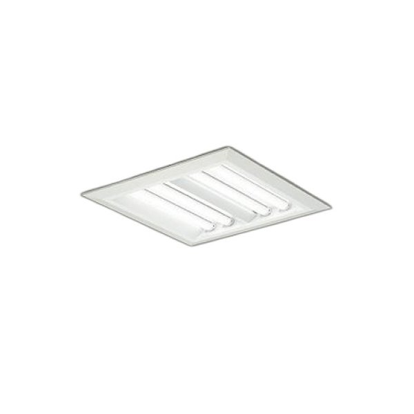 画像1: 大光電機(DAIKO) LZB-92720XW ベースライト □450タイプ 調光(調光器別売) 本体のみ ユニット別売 下面開放 ホワイト (1)