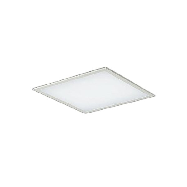 画像1: 大光電機(DAIKO) LZB-93718NW ベースライト □450タイプ 非調光 電源内臓 白色 LED フラットパネル ホワイト (1)