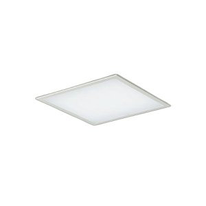 画像: 大光電機(DAIKO) LZB-93719YW ベースライト □450タイプ 調光(調光器別売) 電源内臓 電球色 LED フラットパネル ホワイト