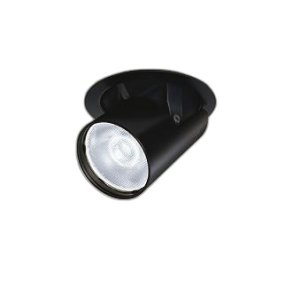 画像: 大光電機(DAIKO) LZD-93788ABW ダウンライト φ埋込穴100 電源別売 温白色 LED ユニバーサル ブラック 受注生産品[§]