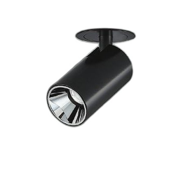 画像1: 大光電機(DAIKO) LZS-93118NBN スポットライト 電源別売 白色 LED グレアレス ブラック 受注生産品[§] (1)