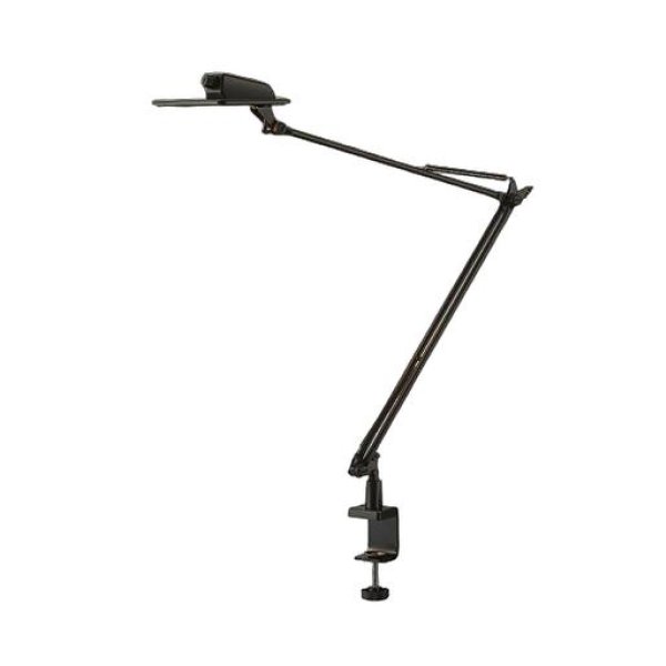 画像1: 大光電機(DAIKO) LZT-93841NB スタンド 非調光 電源内蔵 白色 LED クランプ取付タイプ ブラック (1)