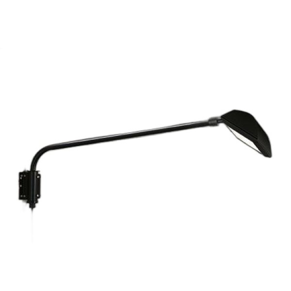 画像1: 大光電機(DAIKO) LZW-90193YB アウトドア ウォールスポット 非調光 電球色 LED 防雨形 ブラック (1)