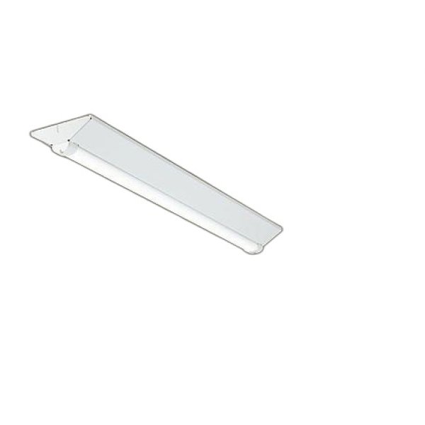 画像1: 大光電機(DAIKO) LZW-93073XWE ベースライト 幅230mm 本体のみ ユニット別売 LED 軒下用 防雨形 (1)