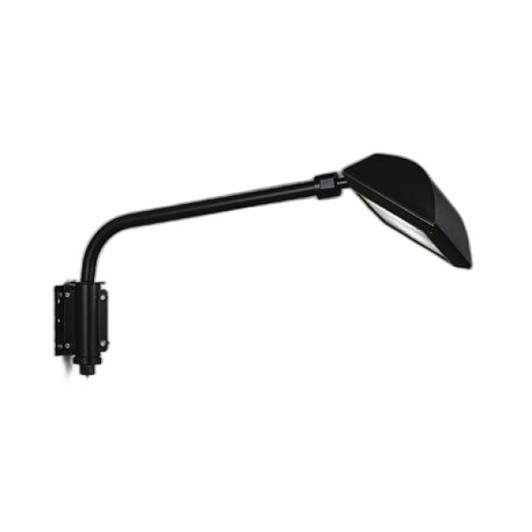 画像1: 大光電機(DAIKO) LZW-90784WB アウトドア ウォールスポット 非調光 昼白色 LED 防雨形 ブラック (1)