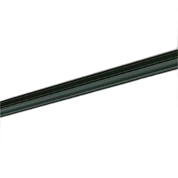 画像1: 大光電機(DAIKO) LZA-A0211EK 部材 1m用 ダクトレール アース付き ブラック (1)