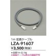 画像2: 大光電機(DAIKO) LZA-91607 部材 1m 延長ケーブル (2)