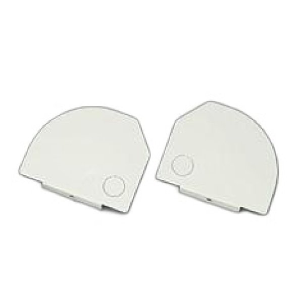 画像1: 大光電機(DAIKO) LZA-92422 部材 端部カバー ホワイト (1)