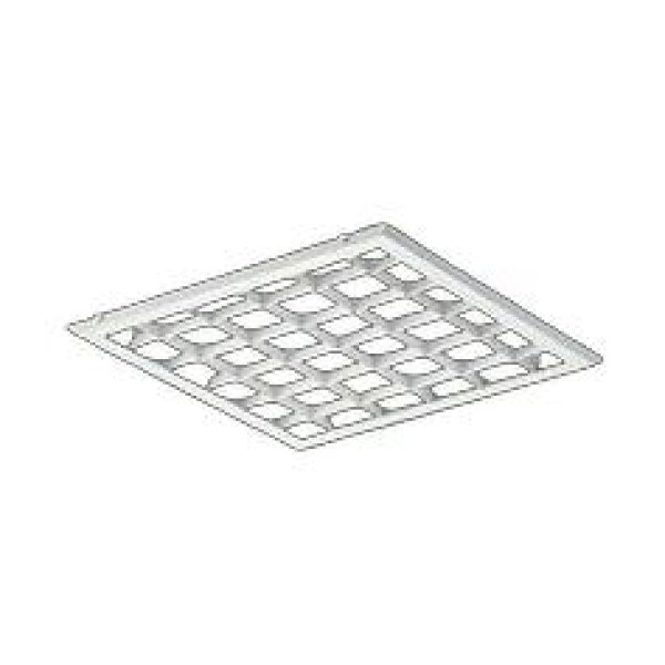 画像1: 大光電機(DAIKO) LZA-92697 部材 ルーバー 枠有りタイプ □450タイプ用 ホワイト (1)