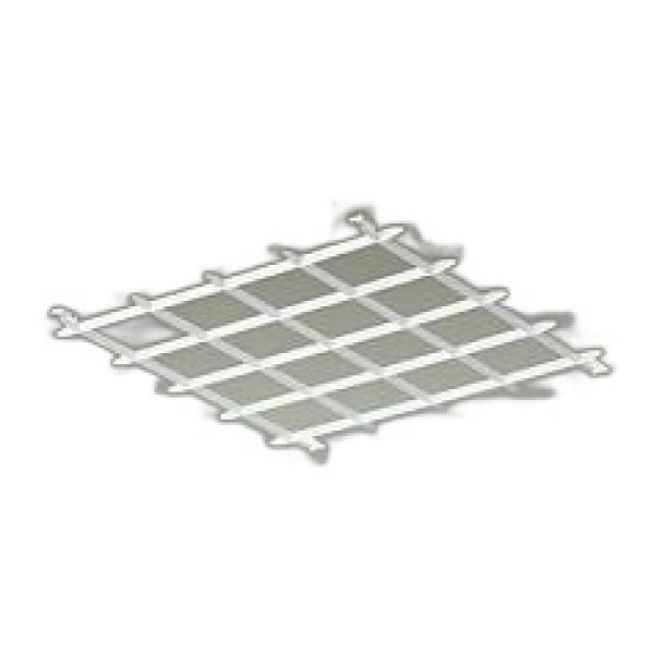 画像1: 大光電機(DAIKO) LZA-92756 部材 ルーバー 枠無しタイプ □600タイプ用 ホワイト (1)