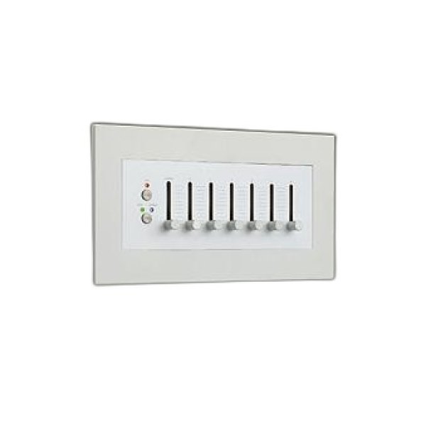 画像1: 大光電機(DAIKO) LZA-92774 部材 6ch 手動フェーダー ホワイト (1)