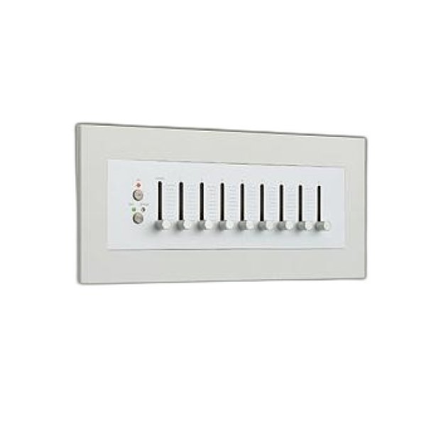 画像1: 大光電機(DAIKO) LZA-92775 部材 8ch 手動フェーダー ホワイト (1)