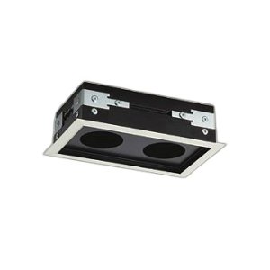 画像: 大光電機(DAIKO) LZA-93036 部材 モジュールフレーム φ50ダウンライト 2灯用 ホワイト