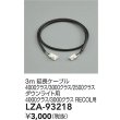 画像2: 大光電機(DAIKO) LZA-93218 部材 3m 延長ケーブル ブラック (2)