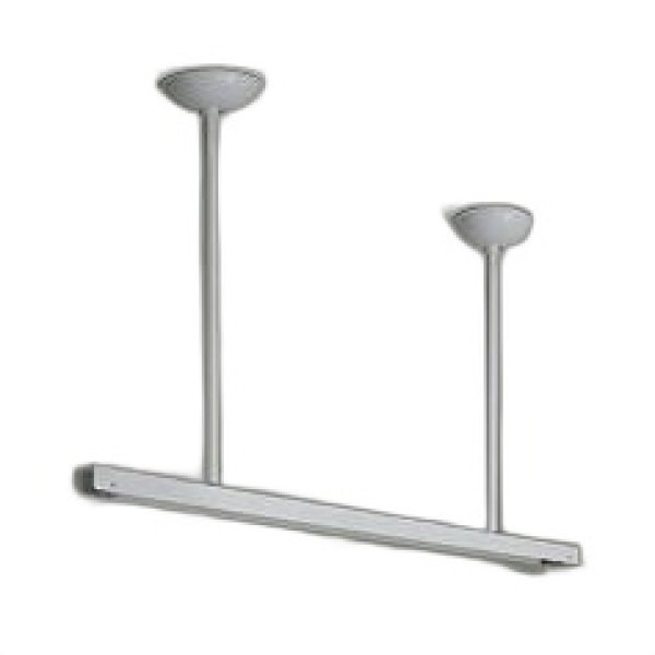 画像1: 大光電機(DAIKO) LZA-93775 部材 40形用 吊りパイプ L500タイプ ホワイト (1)