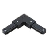 画像: 大光電機(DAIKO) LZA-A0234K 部材 L形ジョイナー フィードイン端子付 右用 ブラック