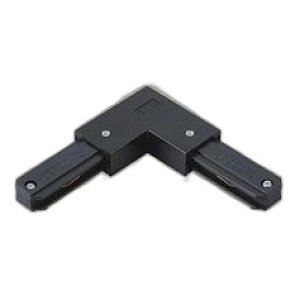 画像: 大光電機(DAIKO) LZA-A0234K 部材 L形ジョイナー フィードイン端子付 右用 ブラック