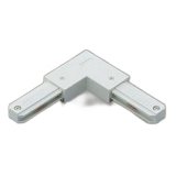 画像: 大光電機(DAIKO) LZA-A0234W 部材 L形ジョイナー フィードイン端子付 右用 ホワイト