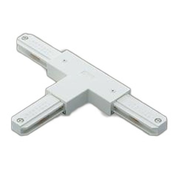 画像1: 大光電機(DAIKO) LZA-A0236W 部材 T形ジョイナー フィードイン端子付 左用 ホワイト (1)