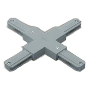 画像: 大光電機(DAIKO) LZA-A0237S 部材 ＋形ジョイナー フィードイン端子付 グレー