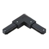 画像: 大光電機(DAIKO) LZA-A0250K 部材 L形ジョイナー フィードイン端子付 左用 ブラック