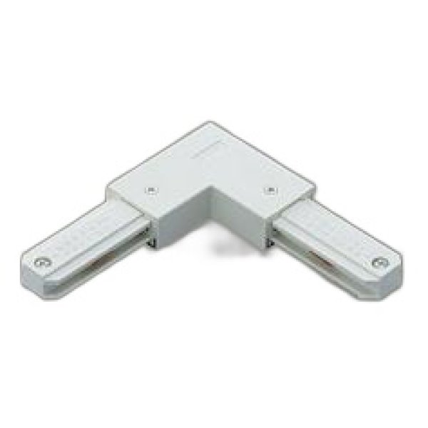 画像1: 大光電機(DAIKO) LZA-A0250W 部材 L形ジョイナー フィードイン端子付 左用 ホワイト (1)