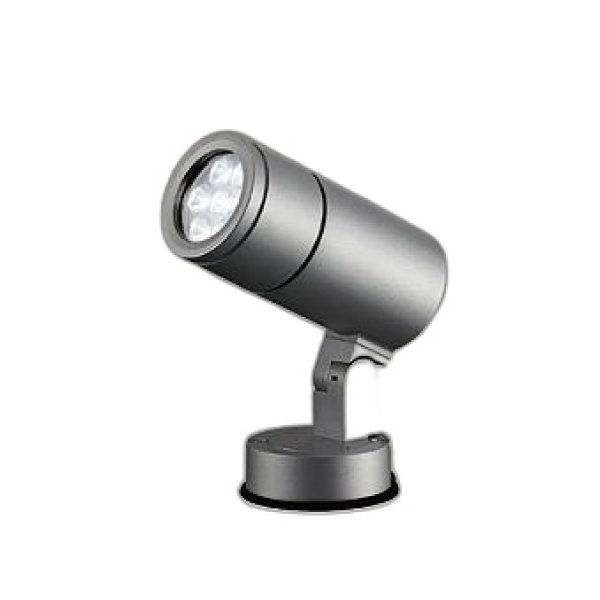 画像1: 大光電機(DAIKO) LZW-60159YS アウトドア スポットライト 非調光 電源内蔵 電球色 LED フランジタイプ 防雨形 シルバー (1)