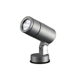 画像: 大光電機(DAIKO) LZW-60160YS アウトドア スポットライト 非調光 電源内蔵 電球色 LED フランジタイプ 防雨形 シルバー